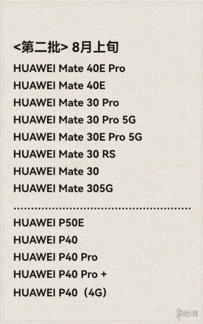 鴻蒙3.0系統(tǒng)正式版推送時間表 鴻蒙3.0各批次升級機型名單